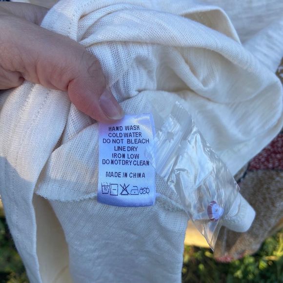 Promesa | Women’s Boho Floral Sleeve Blouse, Size Large - Picture 5 of 9